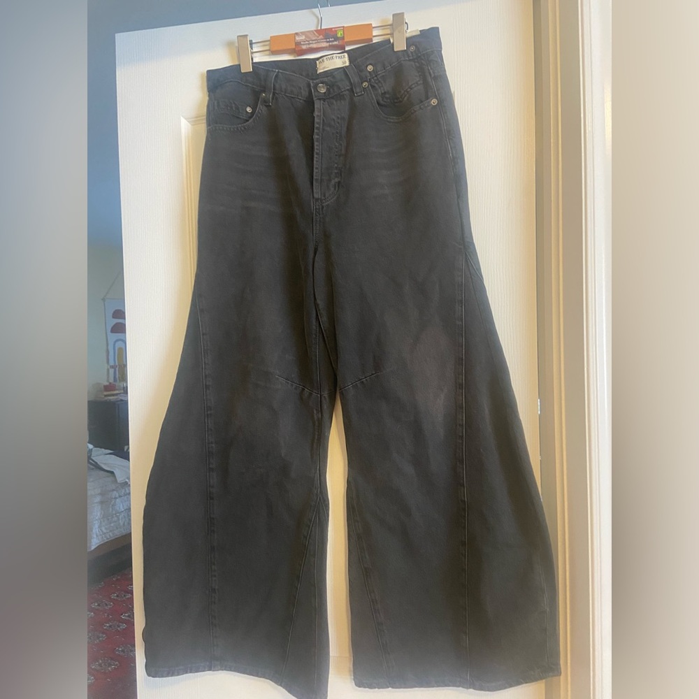 Free People Eden Slouchy Wide Leg Jeans